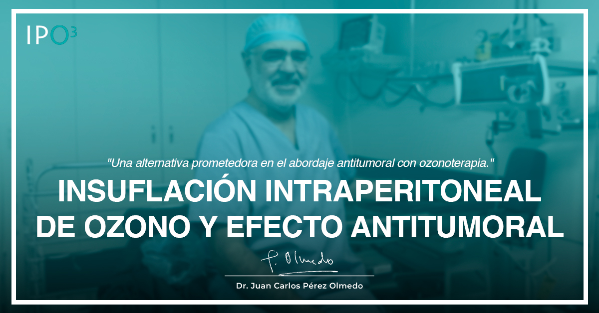 Insuflación intraperitoneal de ozono y efecto antitumoral